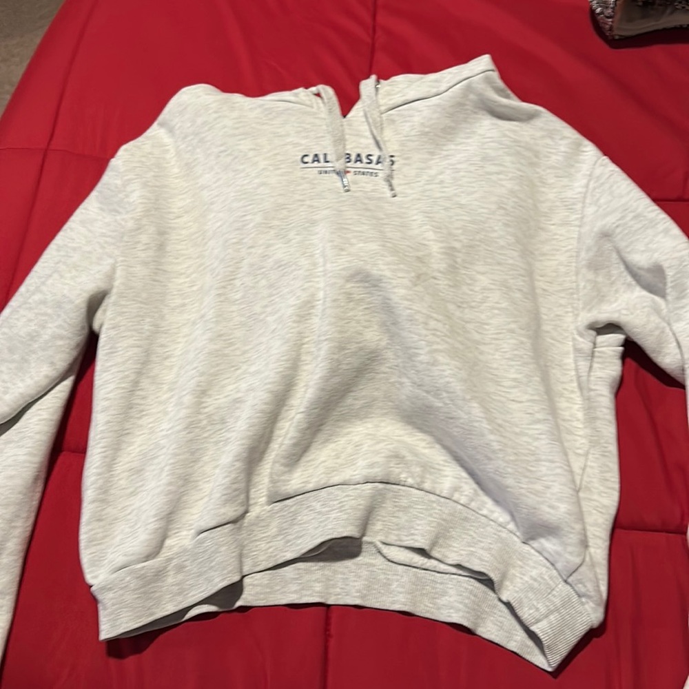 Cropped hoodie
